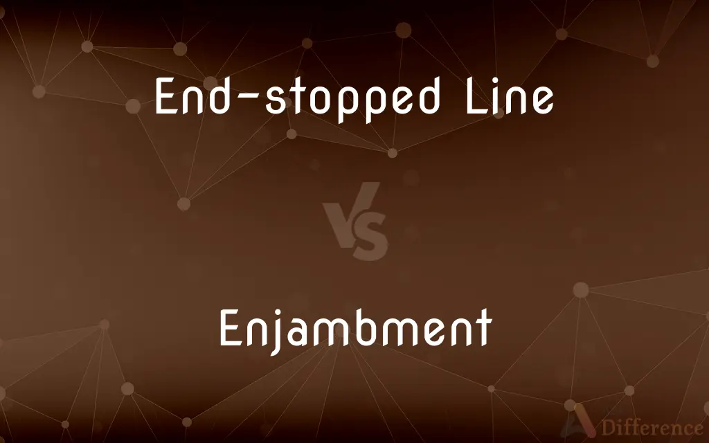 End-stopped Line vs. Enjambment — What's the Difference?