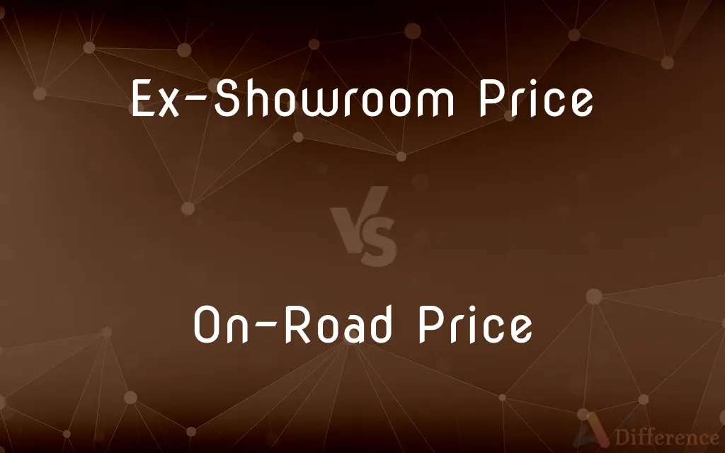 Ex-Showroom Price vs. On-Road Price — What's the Difference?