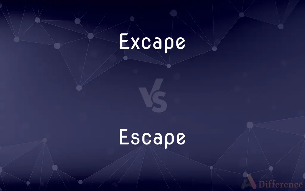 Excape vs. Escape — Which is Correct Spelling?