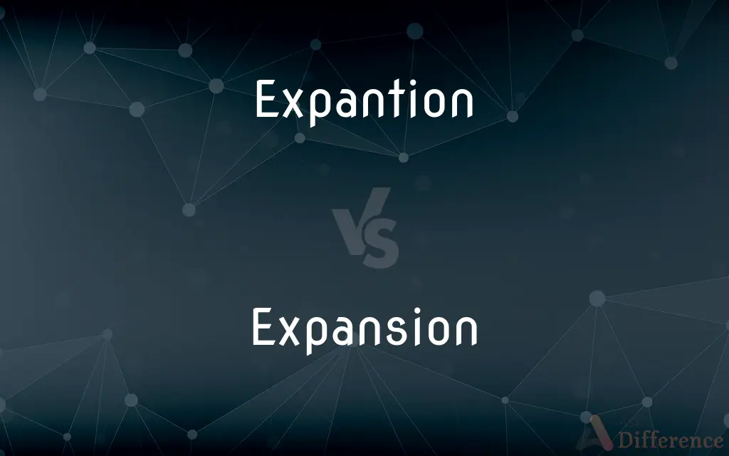 Expantion vs. Expansion — Which is Correct Spelling?