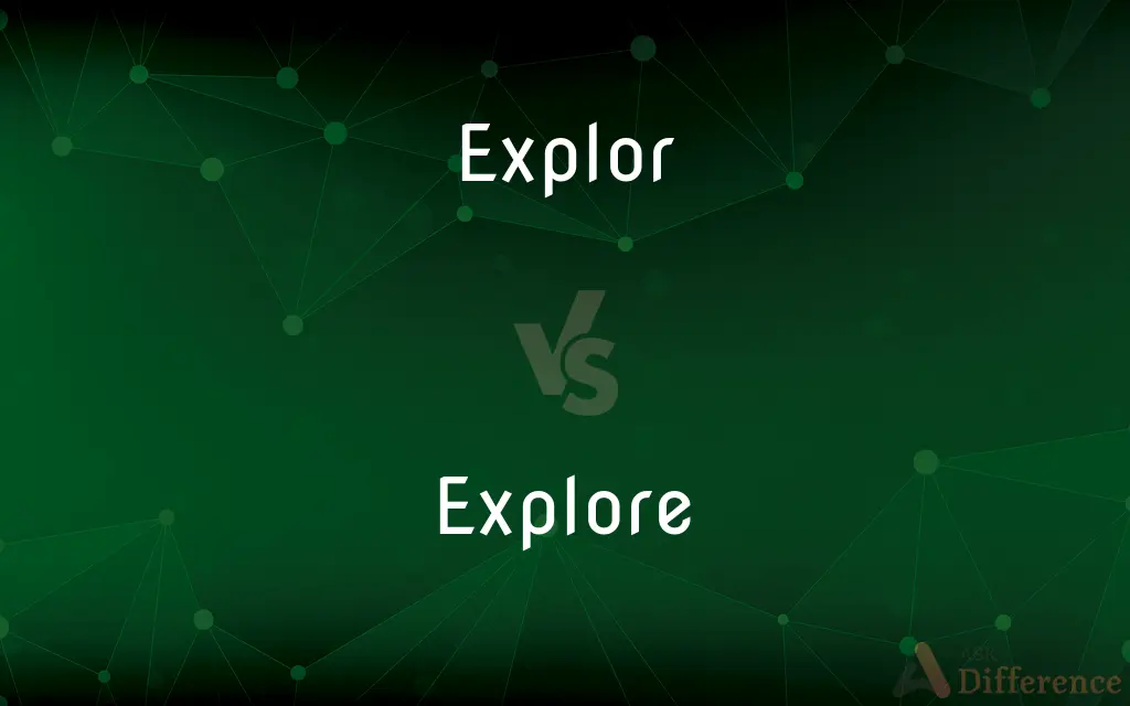 Explor vs. Explore — Which is Correct Spelling?