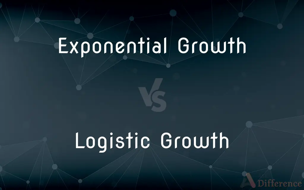 Exponential Growth vs. Logistic Growth — What's the Difference?