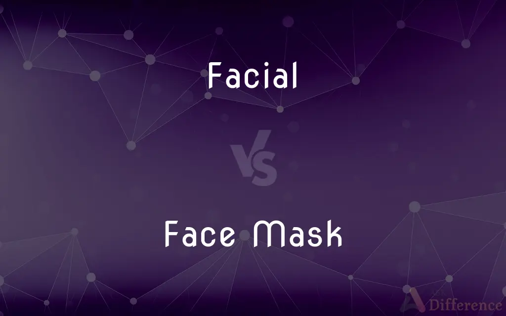 Facial vs. Face Mask — What's the Difference?