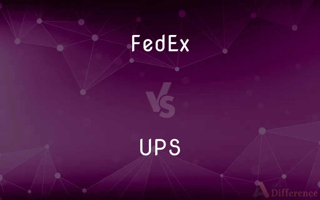 Fedex Vs Ups