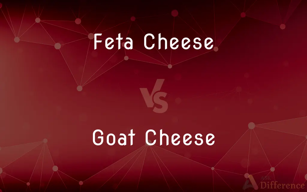 Feta Cheese Vs. Goat Cheese — What’s The Difference?