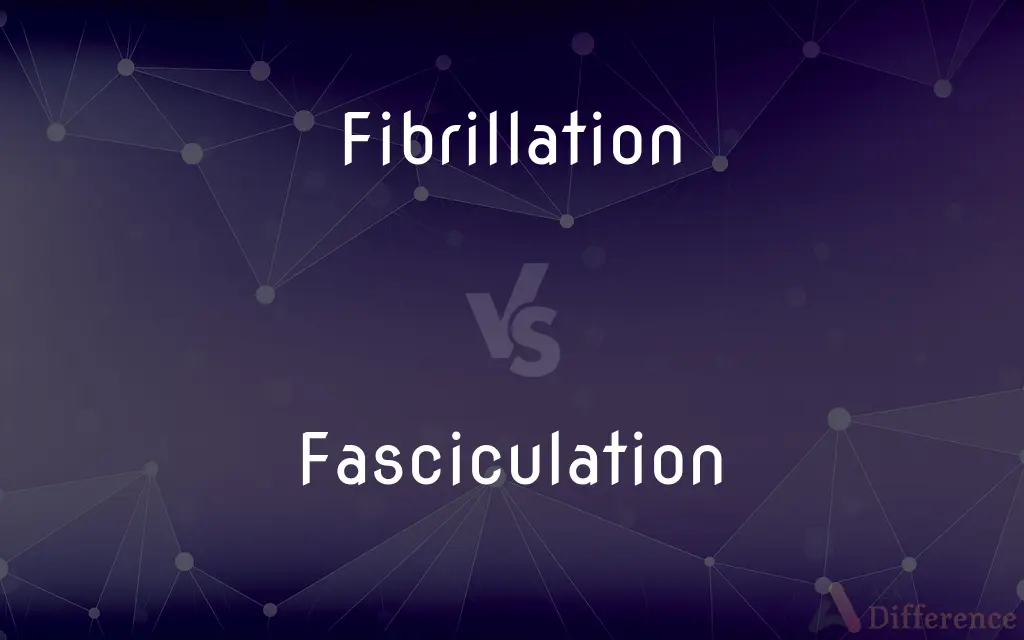 Fibrillation vs. Fasciculation — What's the Difference?