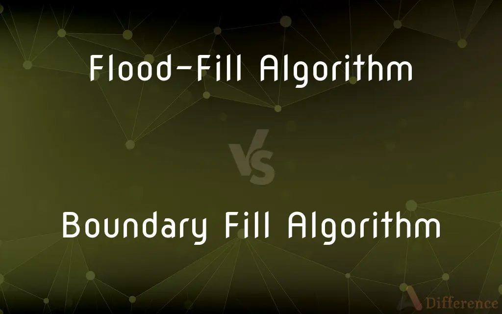 Flood-Fill Algorithm vs. Boundary Fill Algorithm — What's the Difference?