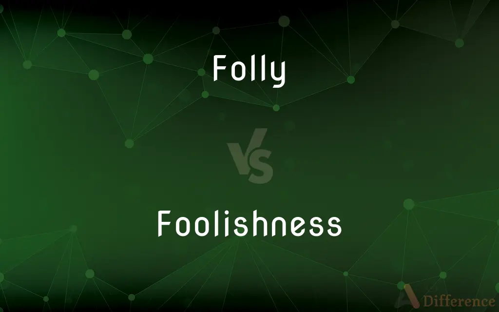 Folly vs. Foolishness — What's the Difference?