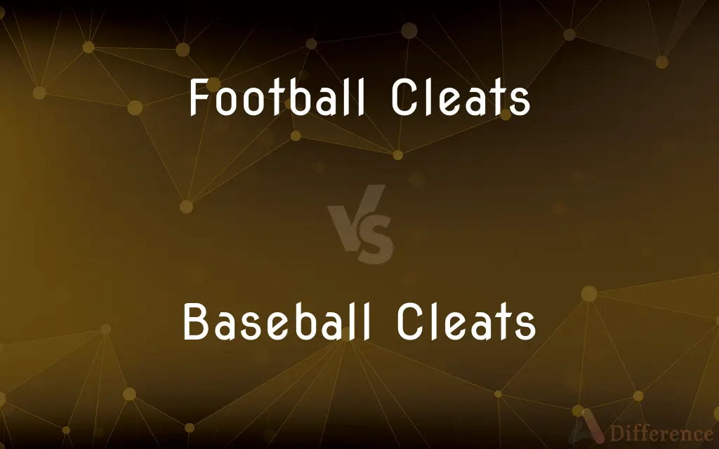 Football Cleats vs. Baseball Cleats — What's the Difference?