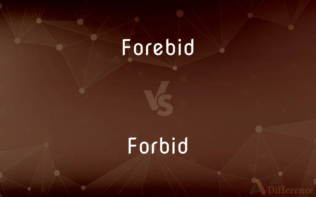 Forebid vs. Forbid — Which is Correct Spelling?