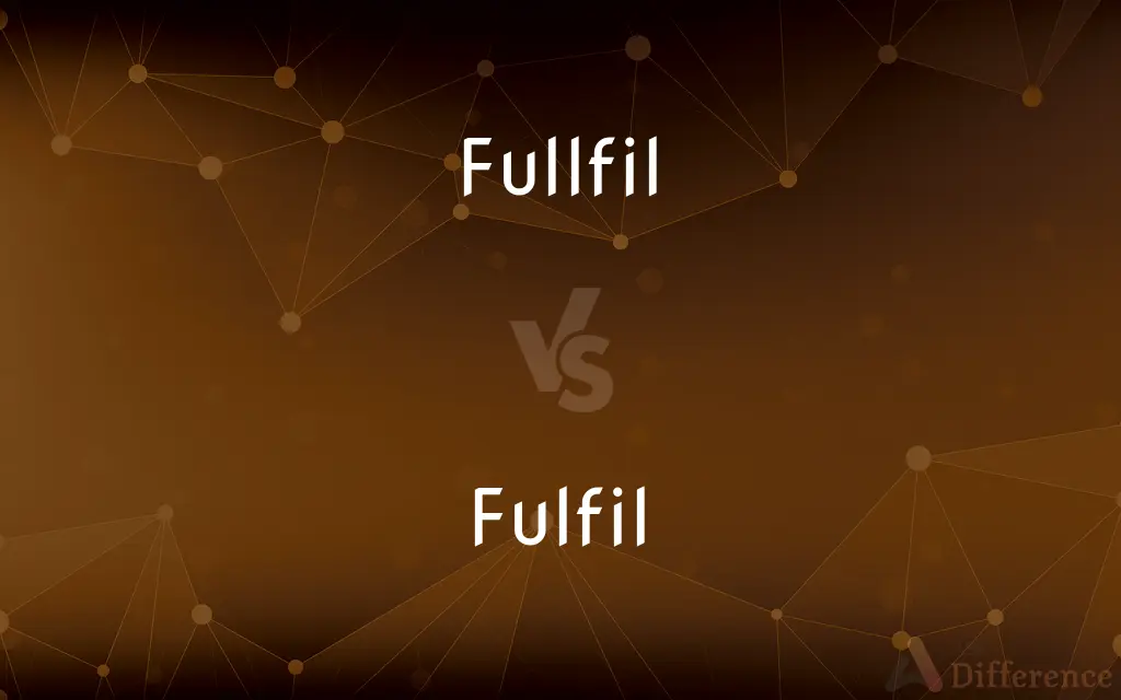 Fullfil vs. Fulfil — Which is Correct Spelling?