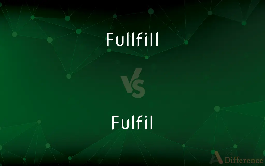 Fullfill vs. Fulfil — Which is Correct Spelling?