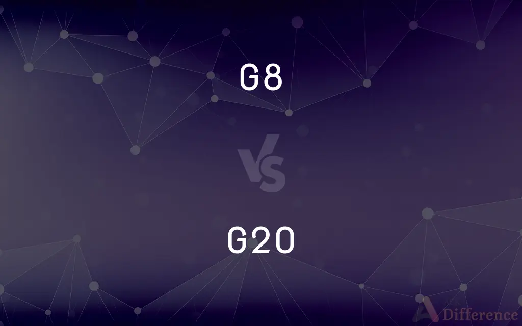 G8 vs. G20 — What's the Difference?