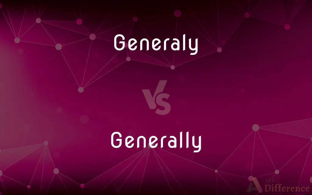 Generaly vs. Generally — Which is Correct Spelling?