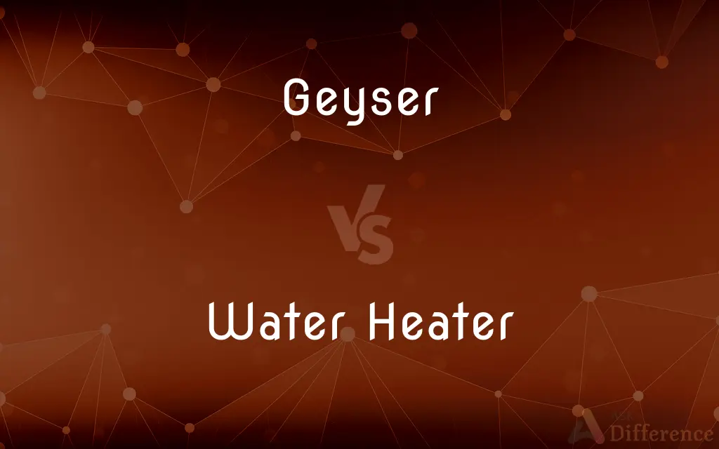 Geyser vs. Water Heater — What's the Difference?