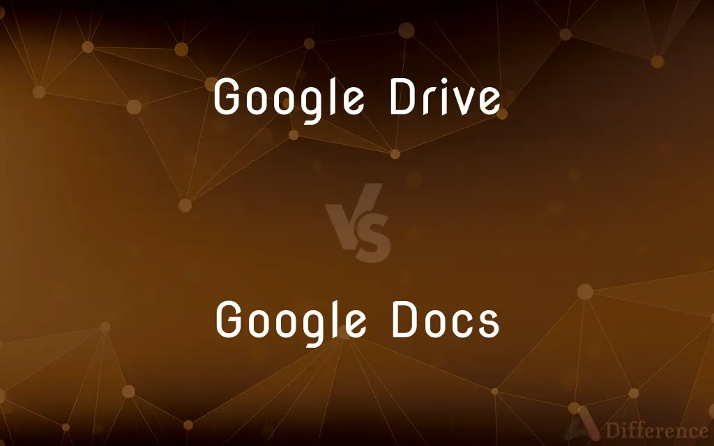 Google Drive vs. Google Docs — What's the Difference?