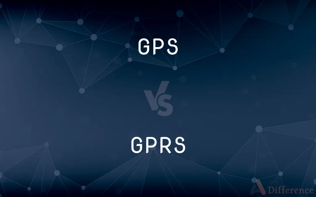 GPS vs. GPRS — What's the Difference?