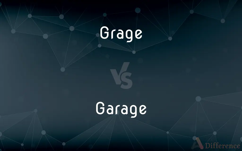 Grage vs. Garage — Which is Correct Spelling?