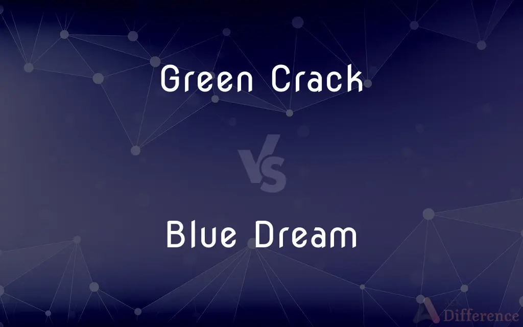 Green Crack vs. Blue Dream — What's the Difference?