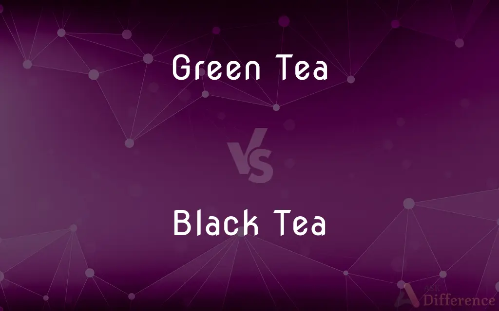 Green Tea vs. Black Tea — What's the Difference?