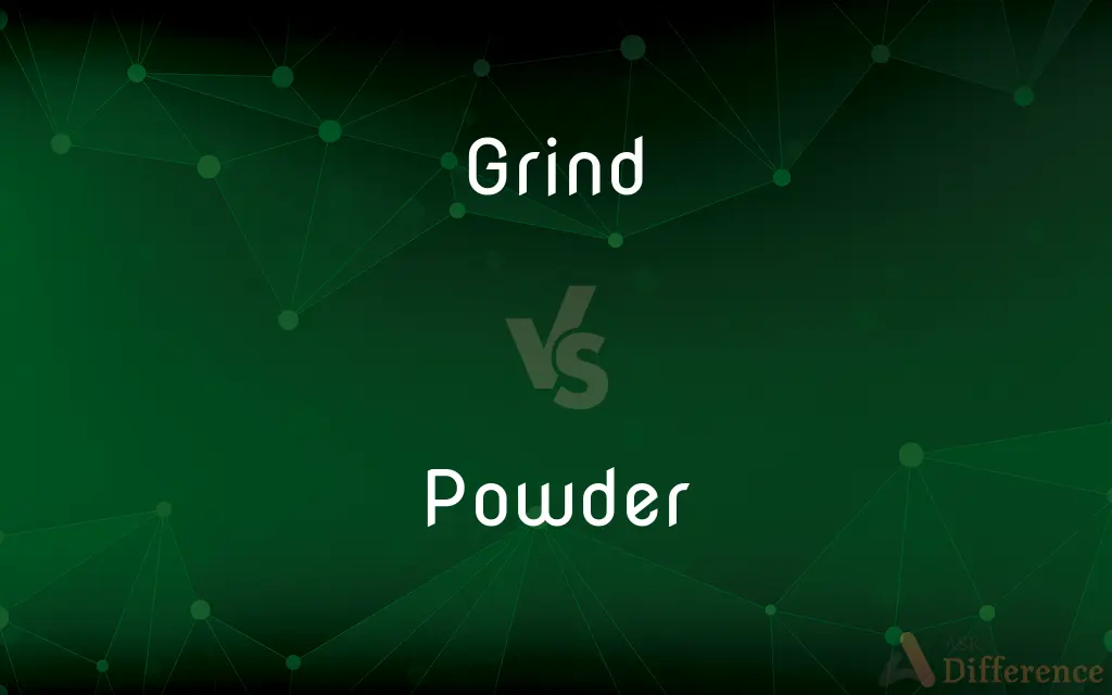 Grind vs. Powder — What's the Difference?