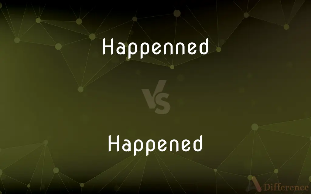 Happenned vs. Happened — Which is Correct Spelling?