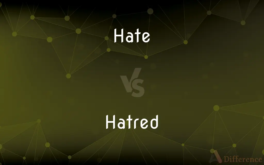  Hate Vs Hatred What s The Difference 