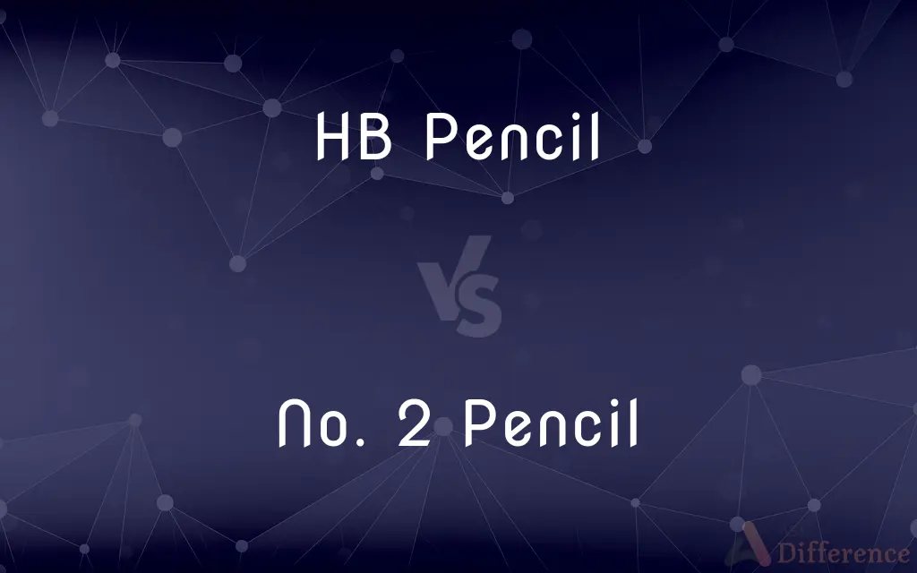 HB Pencil vs. No. 2 Pencil — What's the Difference?
