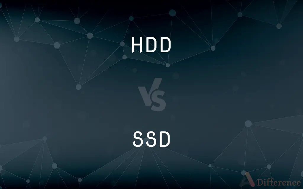 HDD vs. SSD — What's the Difference?