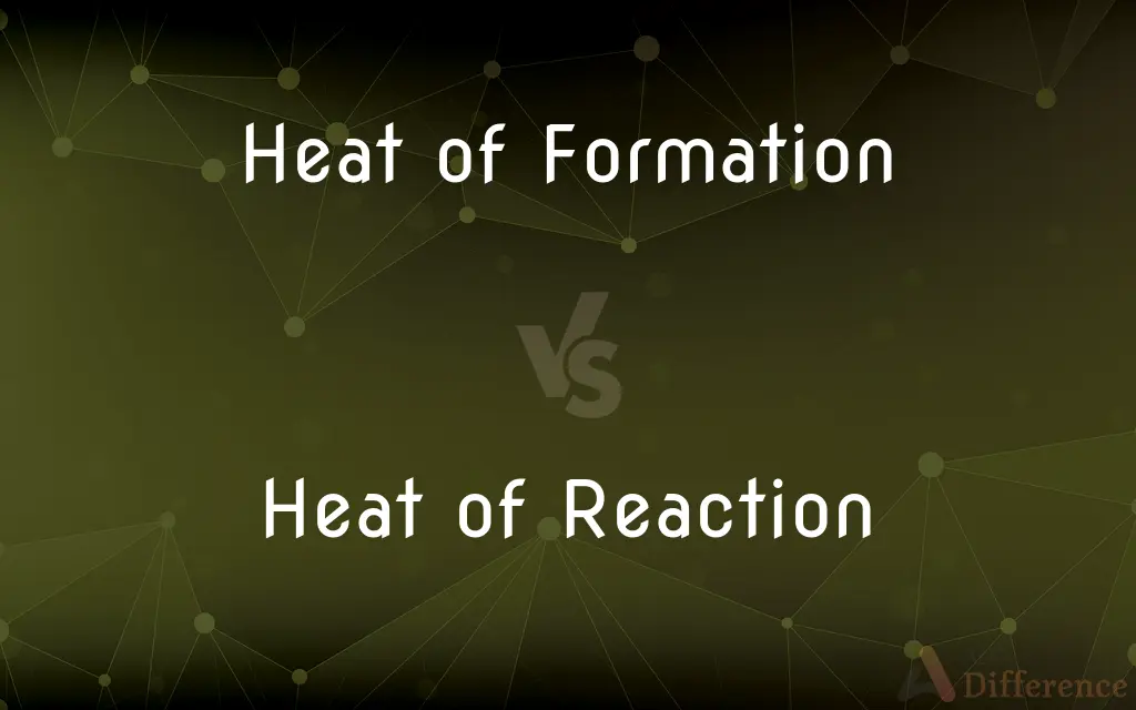 Heat of Formation vs. Heat of Reaction — What's the Difference?