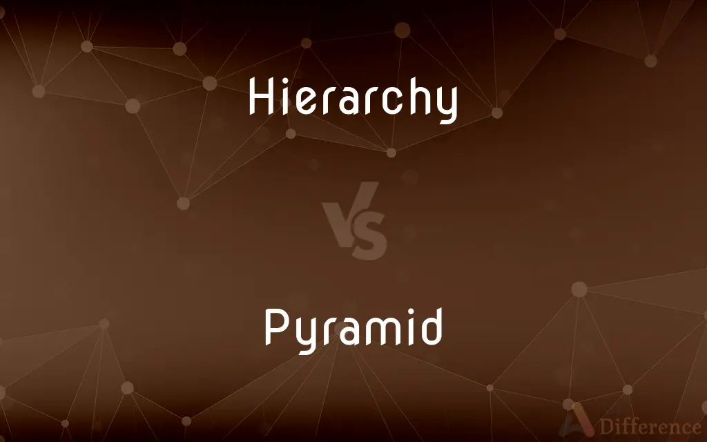 Hierarchy vs. Pyramid — What's the Difference?