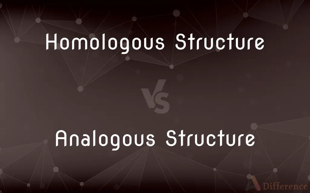 Homologous Structure vs. Analogous Structure — What's the Difference?