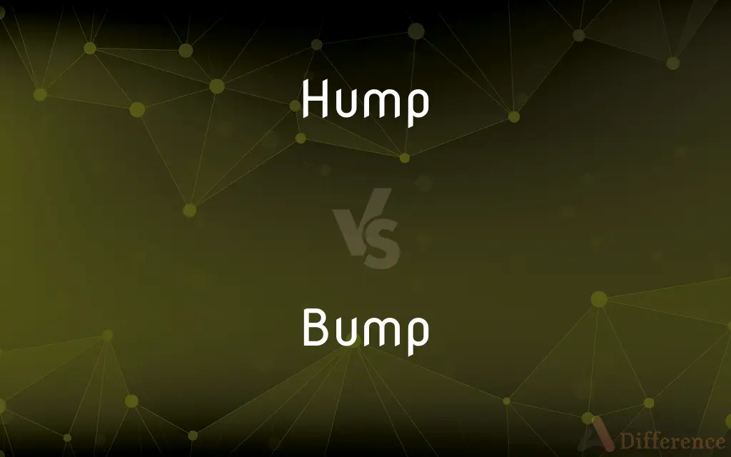 Hump vs. Bump — What's the Difference?