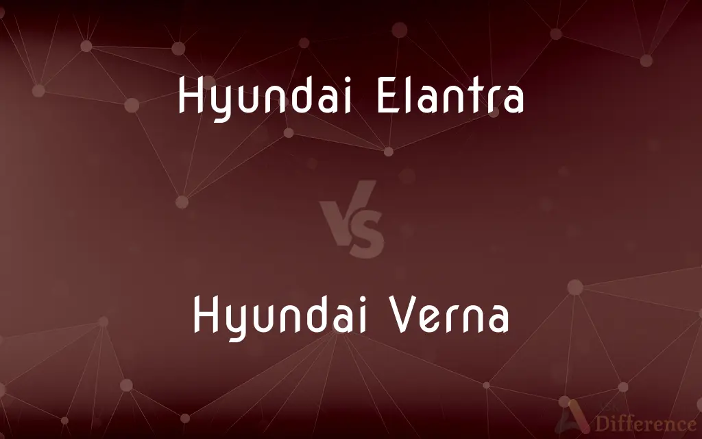 Hyundai Elantra vs. Hyundai Verna — What's the Difference?