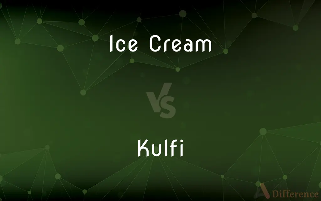 Ice Cream vs. Kulfi — What's the Difference?