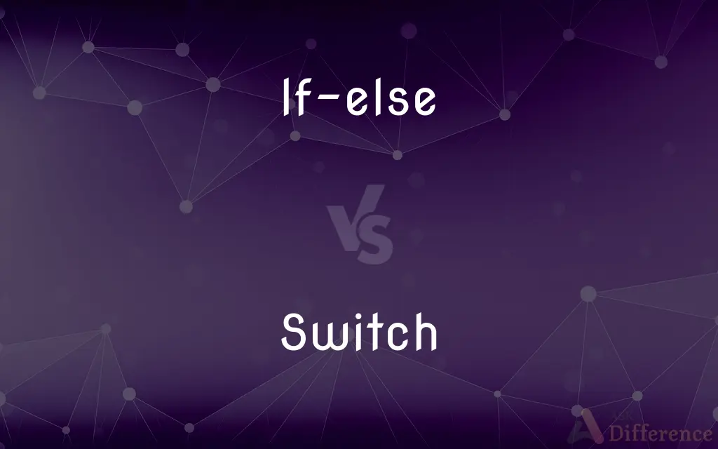 If-else vs. Switch — What's the Difference?