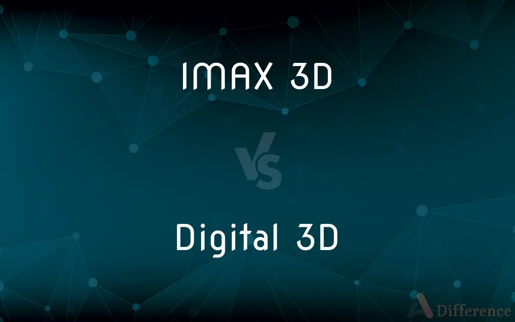 IMAX 3D vs. Digital 3D — What's the Difference?