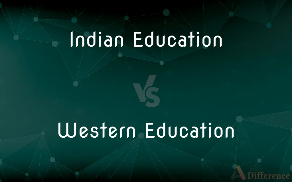 Difference Between Indian Education And Western Education