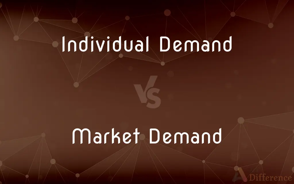 Individual Demand vs. Market Demand — What's the Difference?