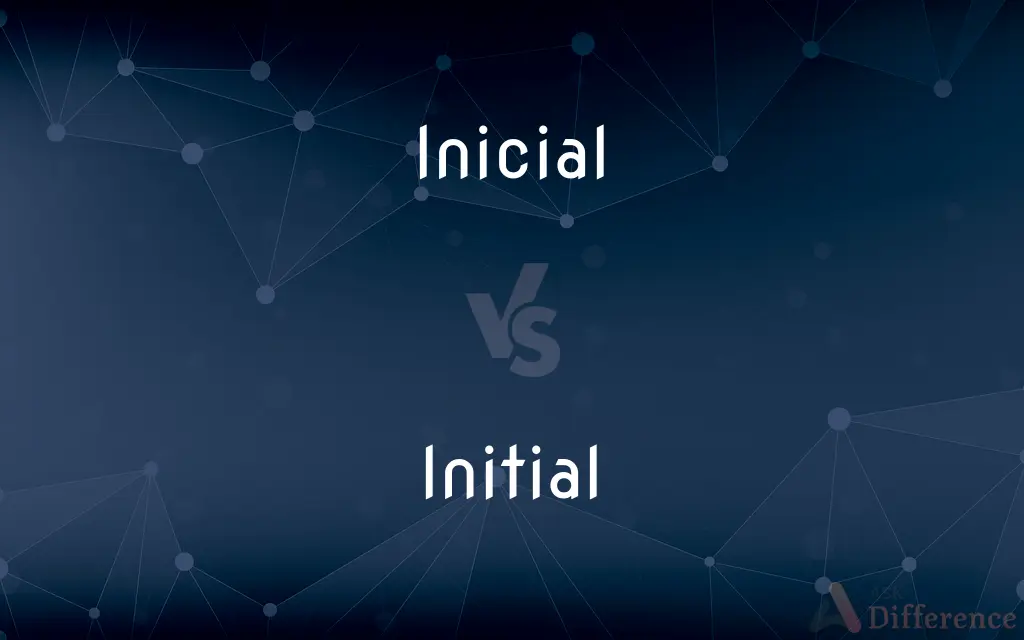 Inicial vs. Initial — Which is Correct Spelling?