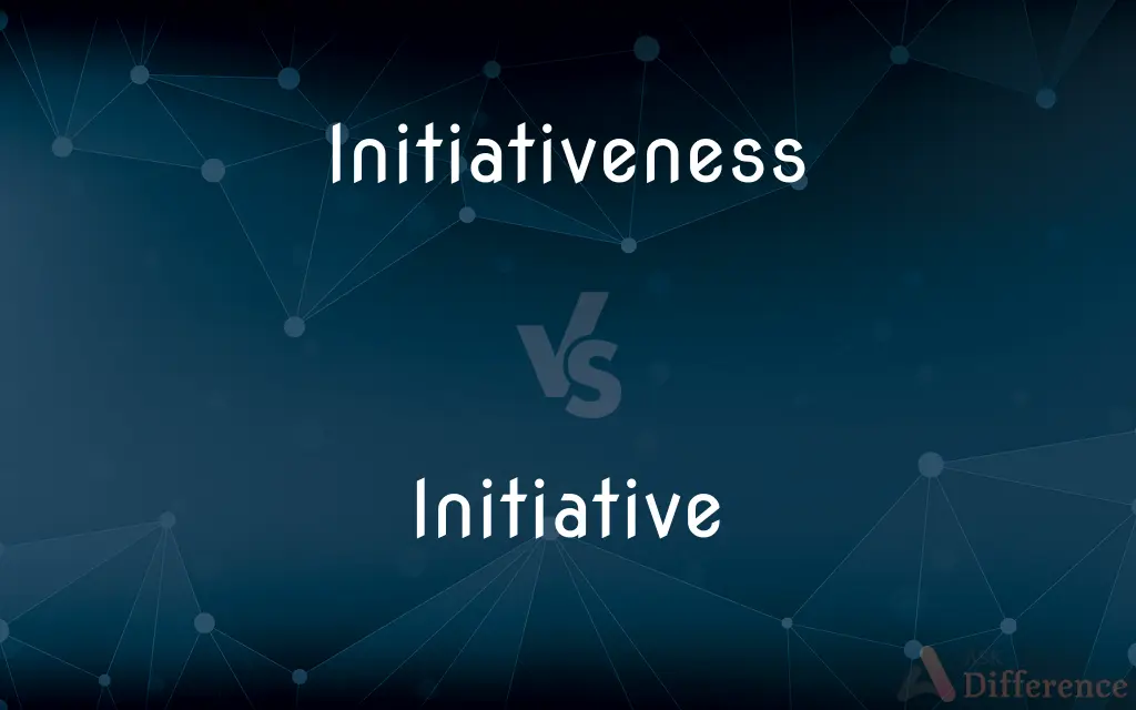 Initiativeness vs. Initiative — Which is Correct Spelling?