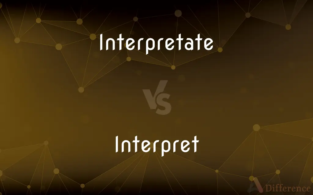 Interpretate vs. Interpret — Which is Correct Spelling?