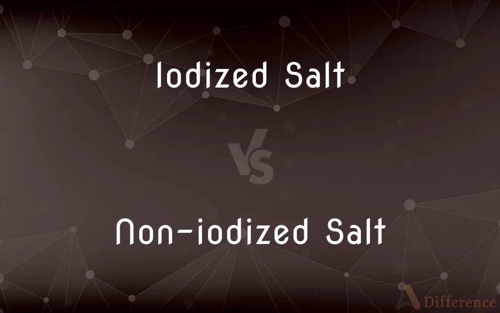 Iodized Salt vs. Non-iodized Salt — What's the Difference?