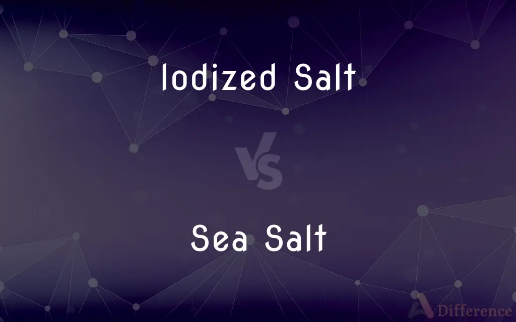 Iodized Salt vs. Sea Salt — What's the Difference?