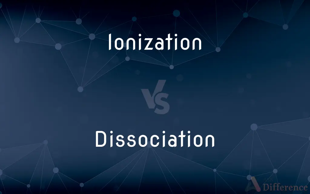 Ionization vs. Dissociation — What's the Difference?