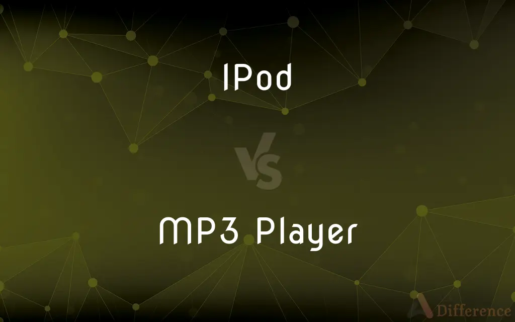 iPod vs. MP3 Player — What's the Difference?