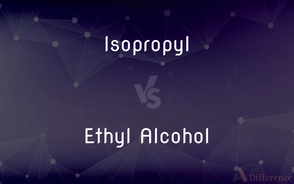 Isopropyl vs. Ethyl Alcohol — What's the Difference?