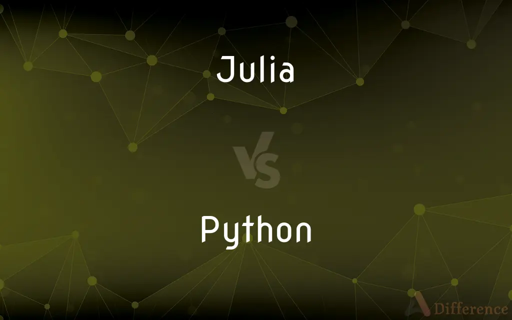 Julia vs. Python — What’s the Difference?