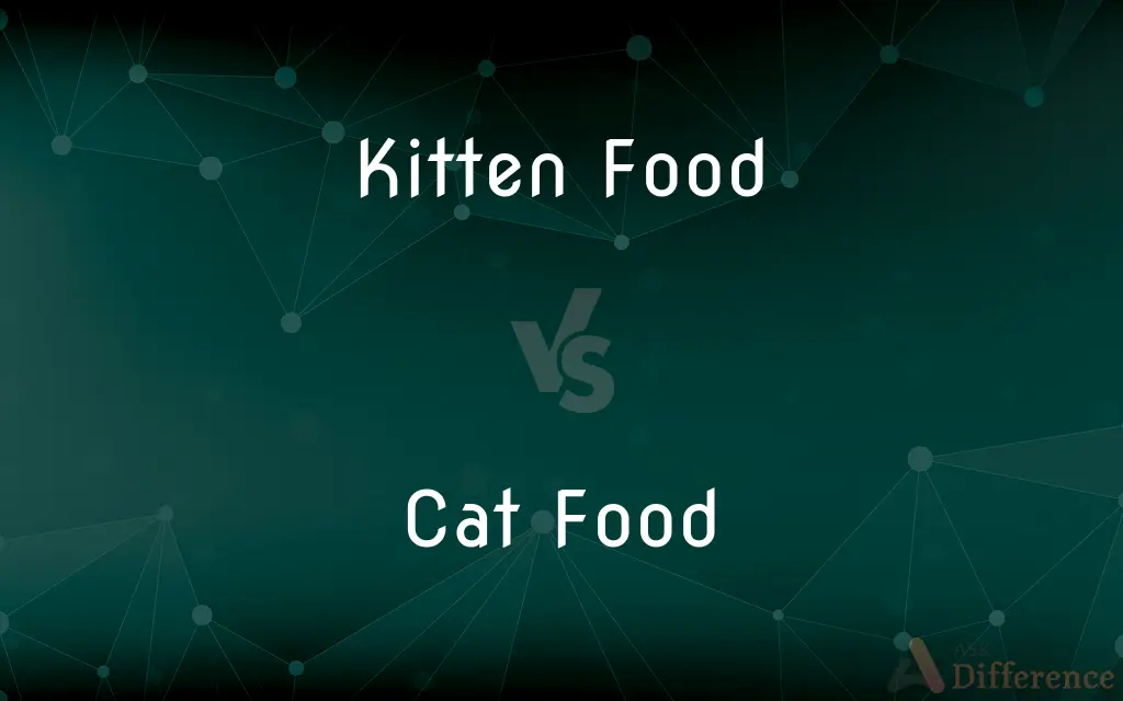 Kitten Food vs. Cat Food — What's the Difference?
