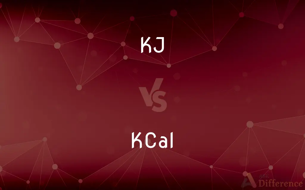 KJ vs. KCal — What's the Difference?